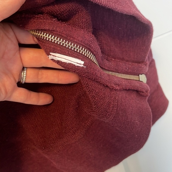 J. Crew Crewneck Sweater Maroon Color Size Small - Picture 6 of 8